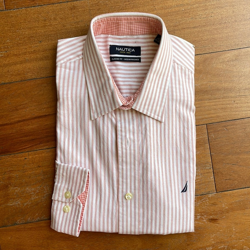 Nautica long sleeve button down